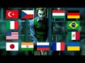 "WHY SO SERIOUS?" in 13 different languages