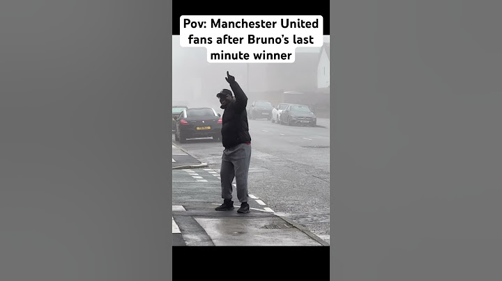 Bruno Fernandes scores last minute winner for Manchester United #manchesterunited #europaleague