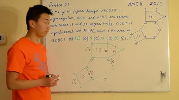 Oliver Jiang: 2015 AMC 8 Question 21