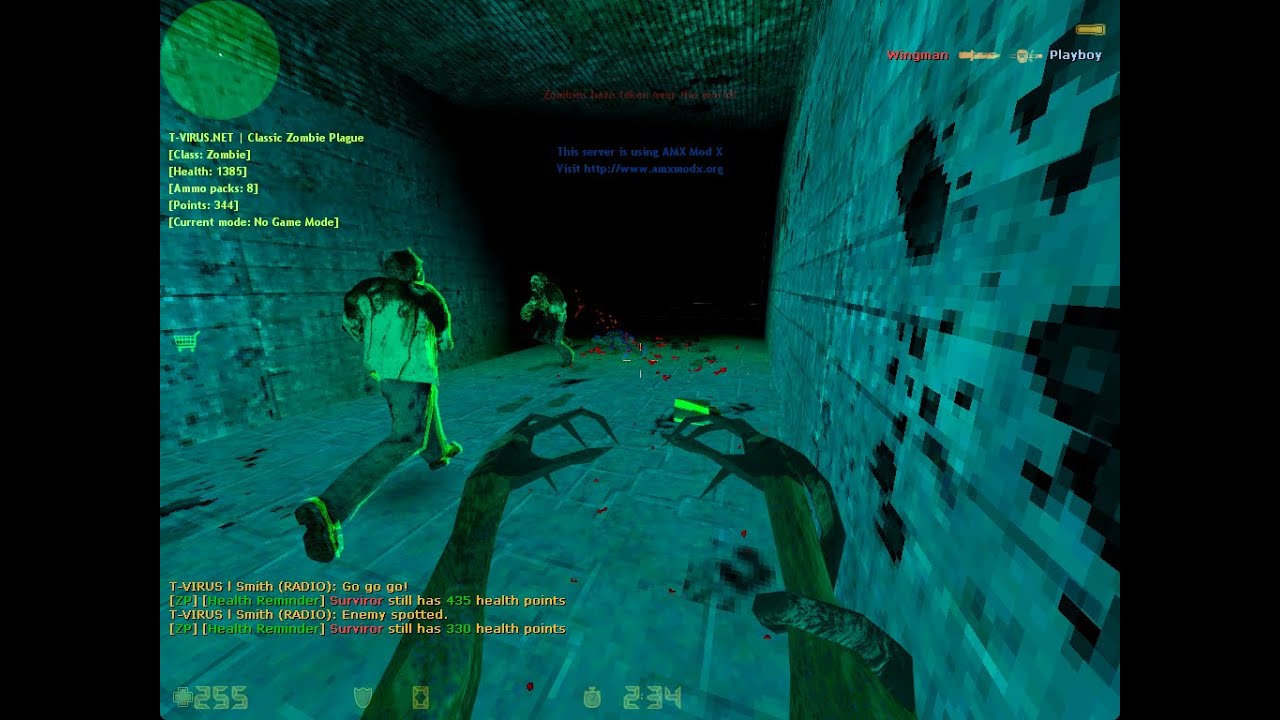 CS 1.6 Zombie Plague Classic Stream #31