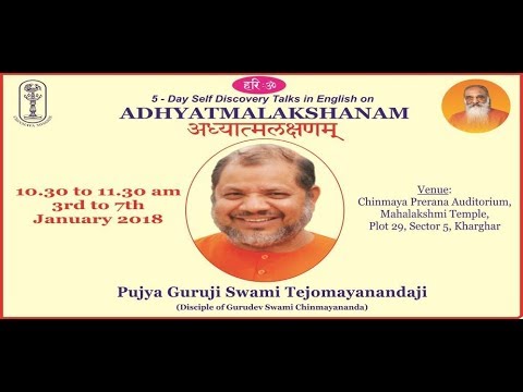 Adhyatmalakshan Talk 1