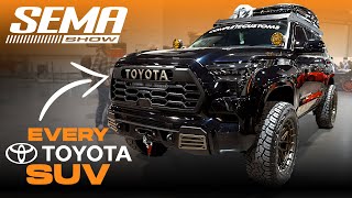 Every Toyota SUV at SEMA 2023 (Off-Road 4Runners, Overland Sequoias & INSANE Land Cruisers)