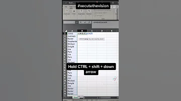 Excel Tip To Count How Many Times A Name Appears In A List 