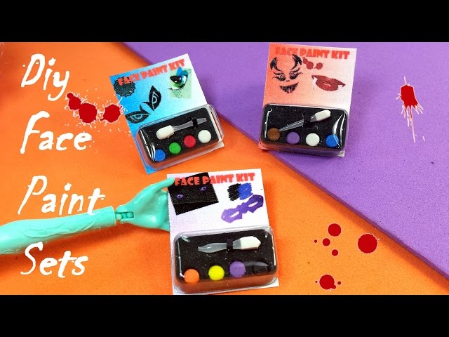 DIY Miniature Puff Paint (Really Works) Doll School & Art Supplies 