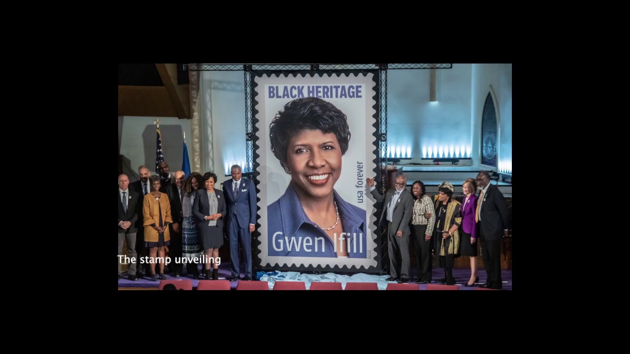 Gwen Ifill Stamp Unveiling YouTube