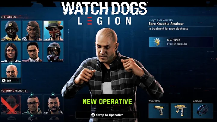 Watch Dogs Legion - Recruit Lloyd Borkowski (Early Access Gameplay)