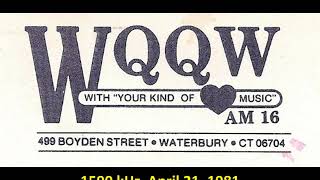 WQQW 1590 Waterbury, Connecticut 1981 DX