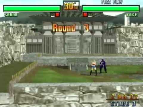 Virtua Fighter 3tb - Sarah - Normal Mode 1 of 2