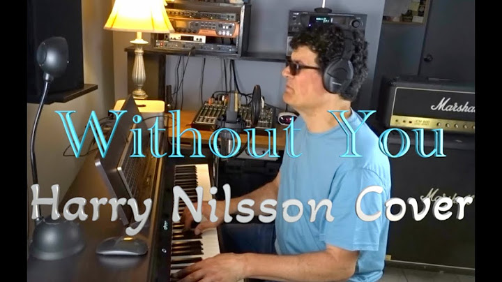 Without You Cover version - Cover performance video thumbnail