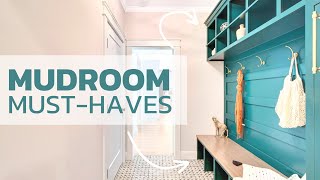 PRACTICAL MUDROOM DESIGNS | Entryway and Mudroom Ideas to Optimize Your Storage