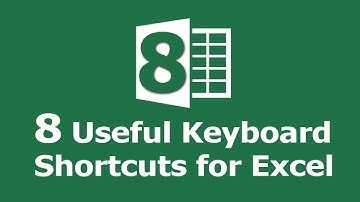 8 Useful Keyboard Shortcuts for Excel 2016