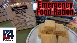 4Patriots Emergency Ration Bars 3,600 Calories