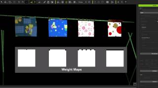 iClone 6 Feature Demo -  Soft Cloth Weight Maps screenshot 2
