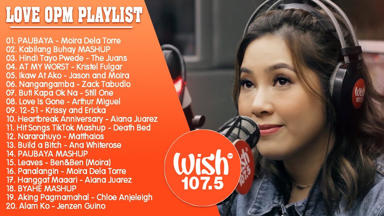 BEST OF WISH 107.5 SONGS PLAYLIST 2021 ~ Moira Dela Torre, Zack Tabudlo | OPM LOVE SONGS TAGALOG