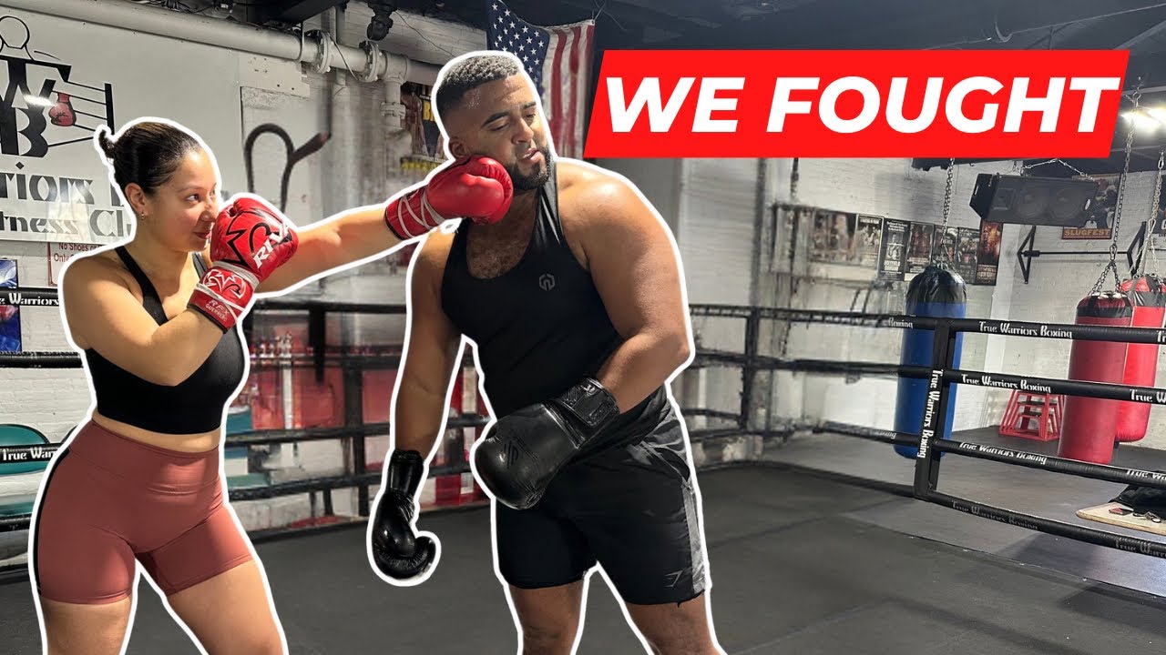 Couples Boxing Challenge… We Actually Fought Each Other 🥊 - YouTube