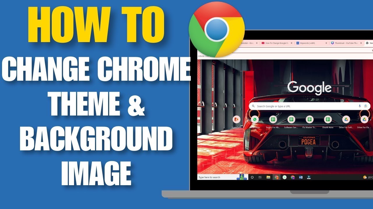 How To Change Color Theme In Google Chrome | Change Google Chrome ...