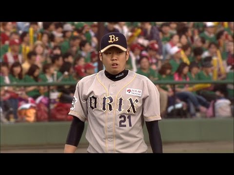 【プロ野球パ】ナイスピッチング！西勇輝の三者連続奪三振劇 2015/06/23 E-Bs