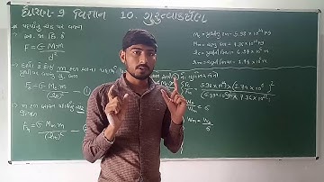 std 9 science chap 10 (ગુરુત્વાકર્ષણ)ભાગ 6