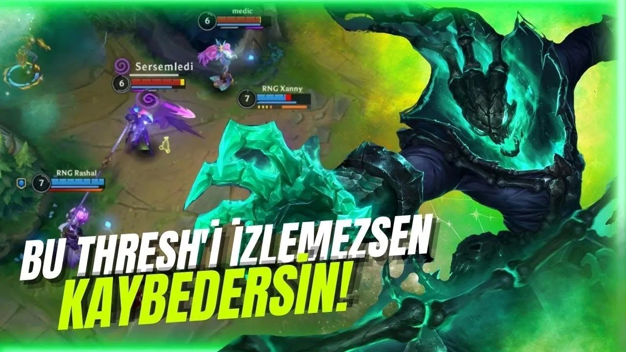 CHALLENGER ELOYA THRESH SHOW/WİLD RİFT THRESH GAMEPLAY