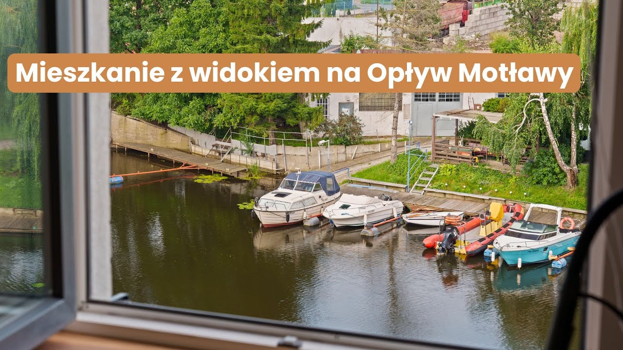 Cozy 2-room apartment with river view - Portovo - Apartment - Rent - Gdańsk, Śródmieście