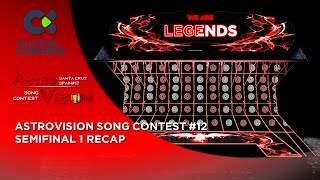 AstroVision Song Contest #12 - Semi Final 1 Recap