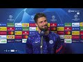 Olivier Giroud reacts to his FOUR GOALS vs Sevilla in the Champions League!