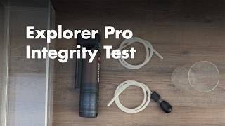 Katadyn Explorer Pro Integrity Test