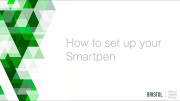 How to Set Up Your Smartpen Livescribe Symphony