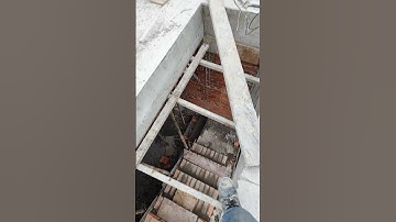 Cách xây bậc cầu thang chiếu nghỉ hai vế 21 bậc