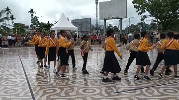 Lomba Seka HUT RI ke 80th Antar Pelajar part 2 Kab #mimika #timika #papuatengah #papua #tarian 