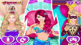 Dress Up Games For Girls Barbie Fairy Vs Mermaid Vs Princess screenshot 5