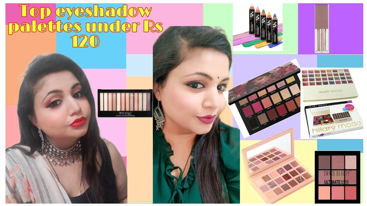 Top eyeshadow palettes under 300 rs. starts from rs. 120 Best