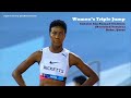 Women&#39;s Triple Jump (Narrated Version). Suheim bin Hamad Stadium, Doha, Qatar.  May, 28, 2021