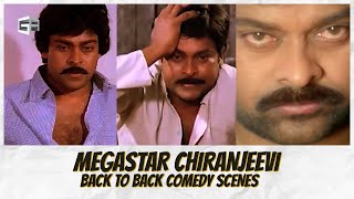 Megastar Chiranjeevi Comedy Scenes | Back to Back Comedy | Aaradhana, Annayya | Telugu Comedy Scenes