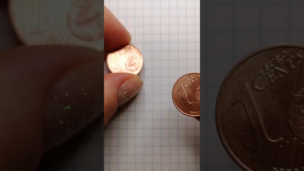 1 centesimo raro, ein euro cent 2014, Austria