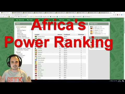 Hattrick - Africa's POWER RANKING