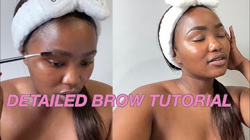 HOW TO DRAW EYEBROWS FOR BEGINNERS: Beginner Friendly Eyebrow Tutorial|Detailed Eyebrow Tutorial