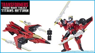 #Transformers Titans Return Deluxe Windblade & Scorchfire