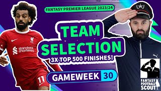 🫡 FPL TEAM SELECTION GW30 | WILDCARD REVEAL | Fantasy Premier League Tips 2023/24 screenshot 1