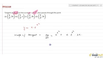 JEE Mains 2019 10 January Shift 2 Question 21 MATHS ( Memory Based Question )