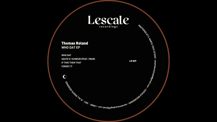 [PREMIERE] This n That - Thomas Roland | Lescale R...