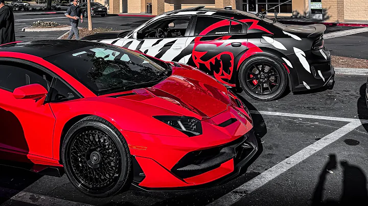 Chasing Supercars In A 1000HP HELLCAT REDEYE [LOUD EXHAUST POV]