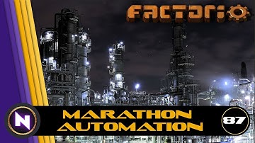 Factorio - Marathon Automation - E87 - Refining Bioprocessing