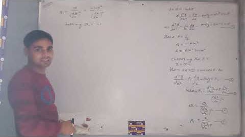 Transformation of the equation by changing the independent variable