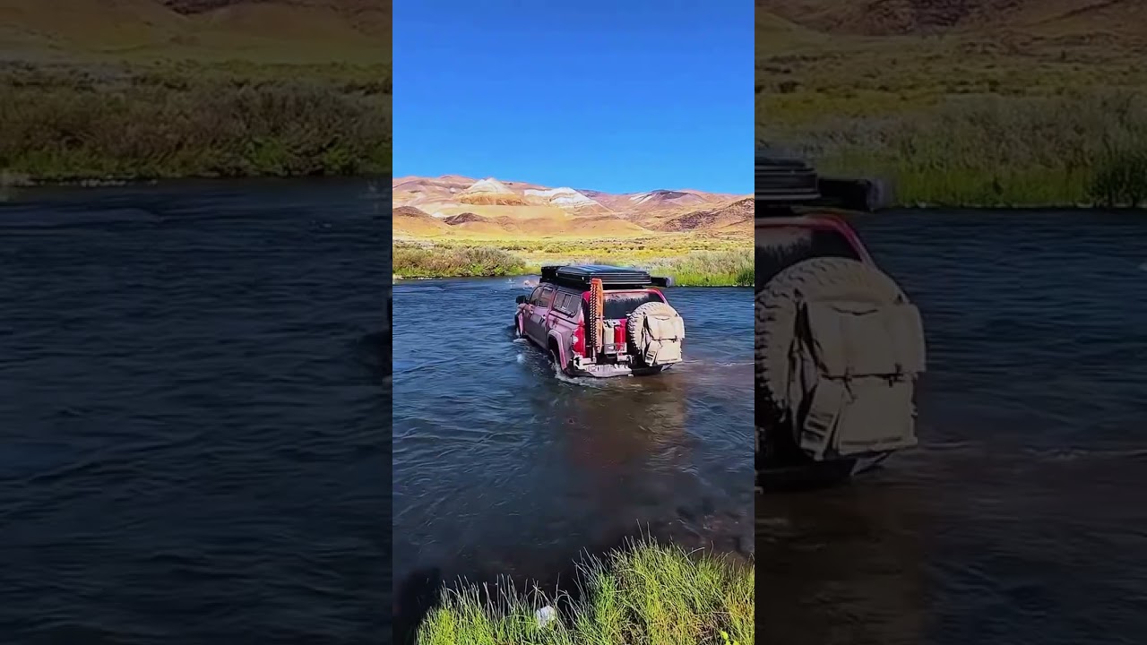 It’s sink or swim around here 🌊!! Let’s connect — tag an overlander I should be following!