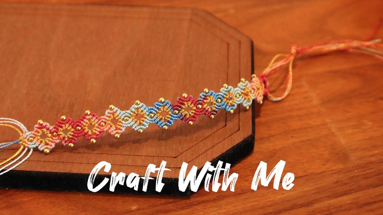 DIY Macrame Bracelet | How to Make Bracelet at Home - YouTube