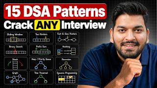 Master DSA using 15 DSA PATTERNS for Coding Interviews!