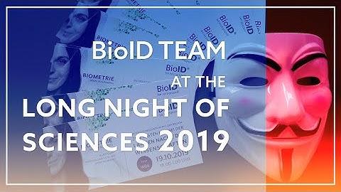 Biometrics Made in Nuremberg at the Long Night of Sciences | BioID | Facial Recognition | AI | Team