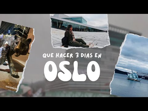 SOLO TRIP + travel vlog GUIA: QUE HACER 3 DIAS EN OSLO, NORUEGA ❤️🥶