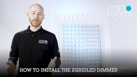 Zano Controls - Install the ZGRIDLED Dimmer
